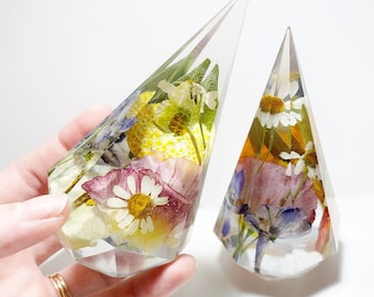 Custom Wedding Flower Ring Cone, Ring Holder, Bouquet preservation, pressed wedding bouquet