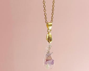 Custom Pressed Wedding Flower Resin Jewelry: Keepsake Memento