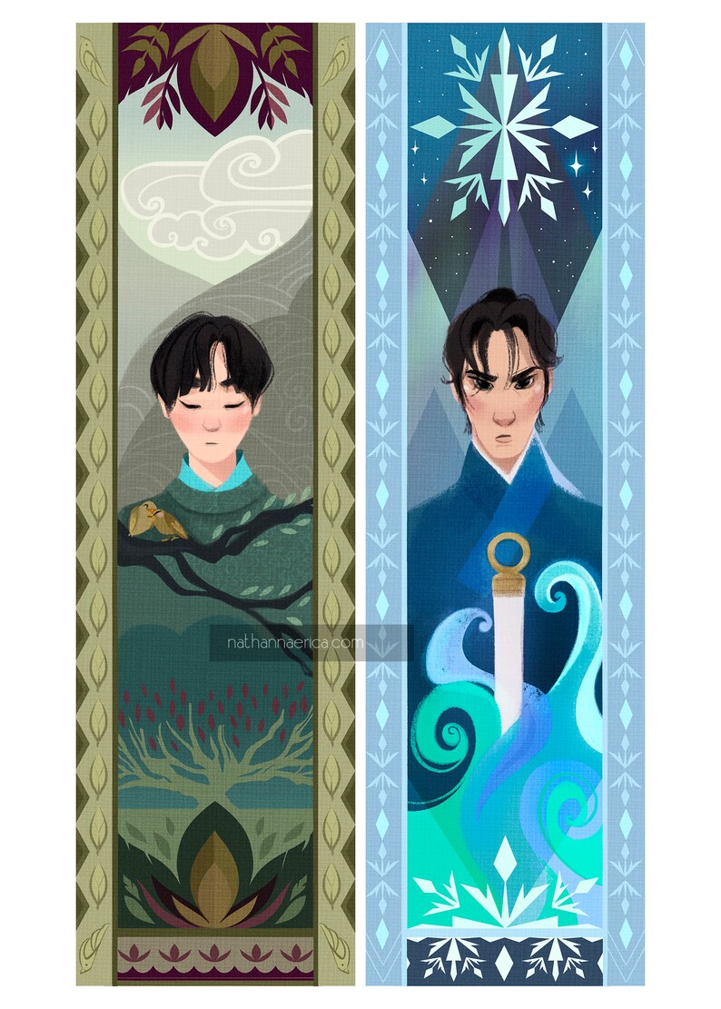 The Four Seasons - Collection of 4 Bookmarks - Etsy UK