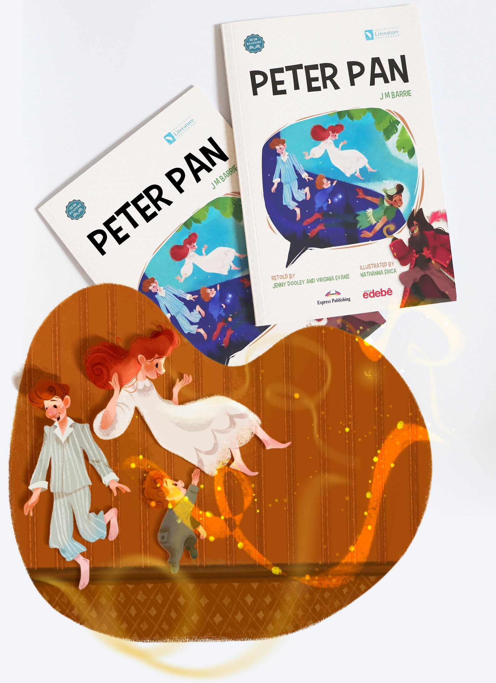 Peter Pan Picture & Activities Illustrated Picture Book Etsy
