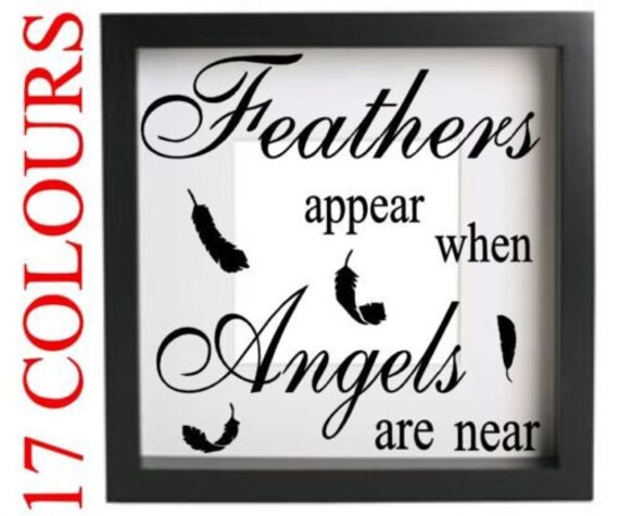 Feathers Appear Vinyl Decals X 2 Wine Bottle Decals Small Frame Feathers Appear Vinyl Decals X 2 Wine Bottle Decals Small Frame