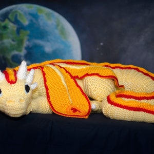 Solara, the Sun Dragon (Crochet Pattern)