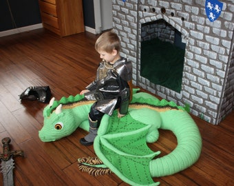 Kiefer the Forest Dragon (Life-size Baby Dragon Pattern)