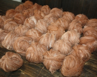 35oz Alpaca Wool - Carded and Prepped 4 dollars per ounce