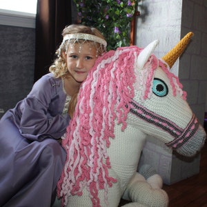 Celeste the Unicorn (Crochet Pattern pdf)