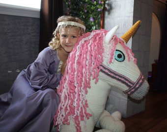 Celeste the Unicorn (Crochet Pattern pdf)