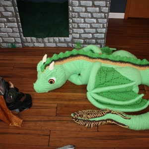 Kiefer the Forest Dragon Life-size Baby Dragon Pattern image 6