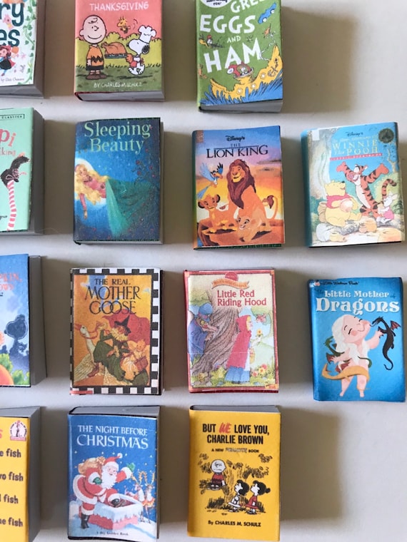 Miniature Fairy Tale Books Miniature Children's Books All
