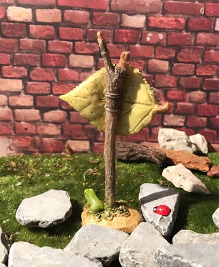 Top Collection Figurina Per Giardino Fatato - 'Don't Piss Off The Fairies' - Resina Dipinta A Mano, Alta 12,1 Cm