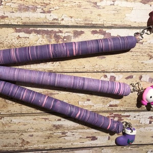 Refillable pink and lavender polymer clay pens great for arthritis stocking stuffers hostess gifts childrens gift teachers gift writers gift image 10