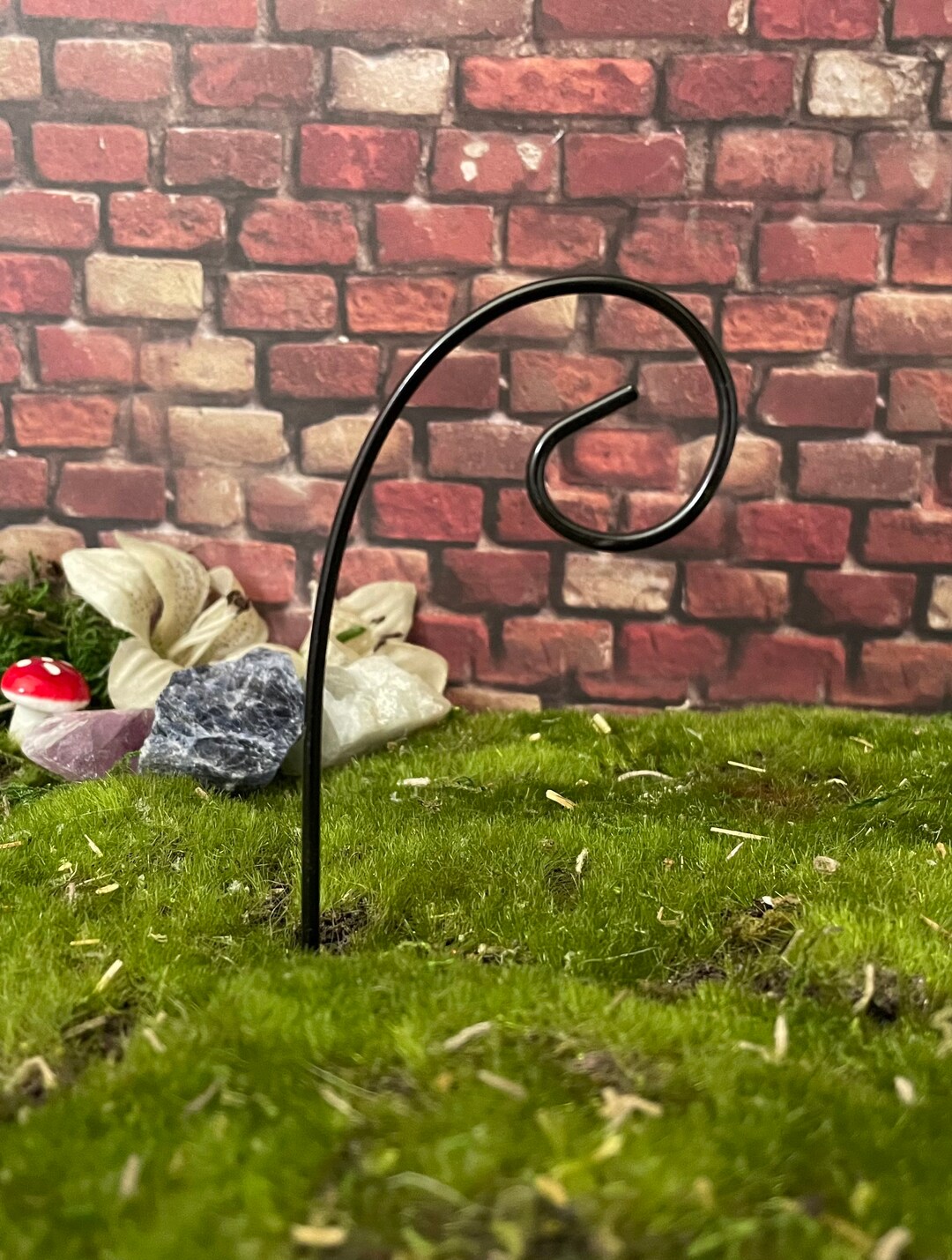 Miniature Shepherd Hook Fairy Garden Wire Hook Wedding Supply Escort