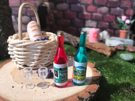 Dollhouse clearance wine bottles