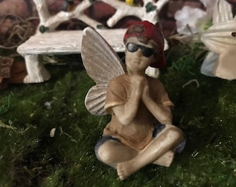 Feengarten-Akorn Mit Blumenfee – Süße Miniatur-Deko Für Magische Gärten, 3 Zoll