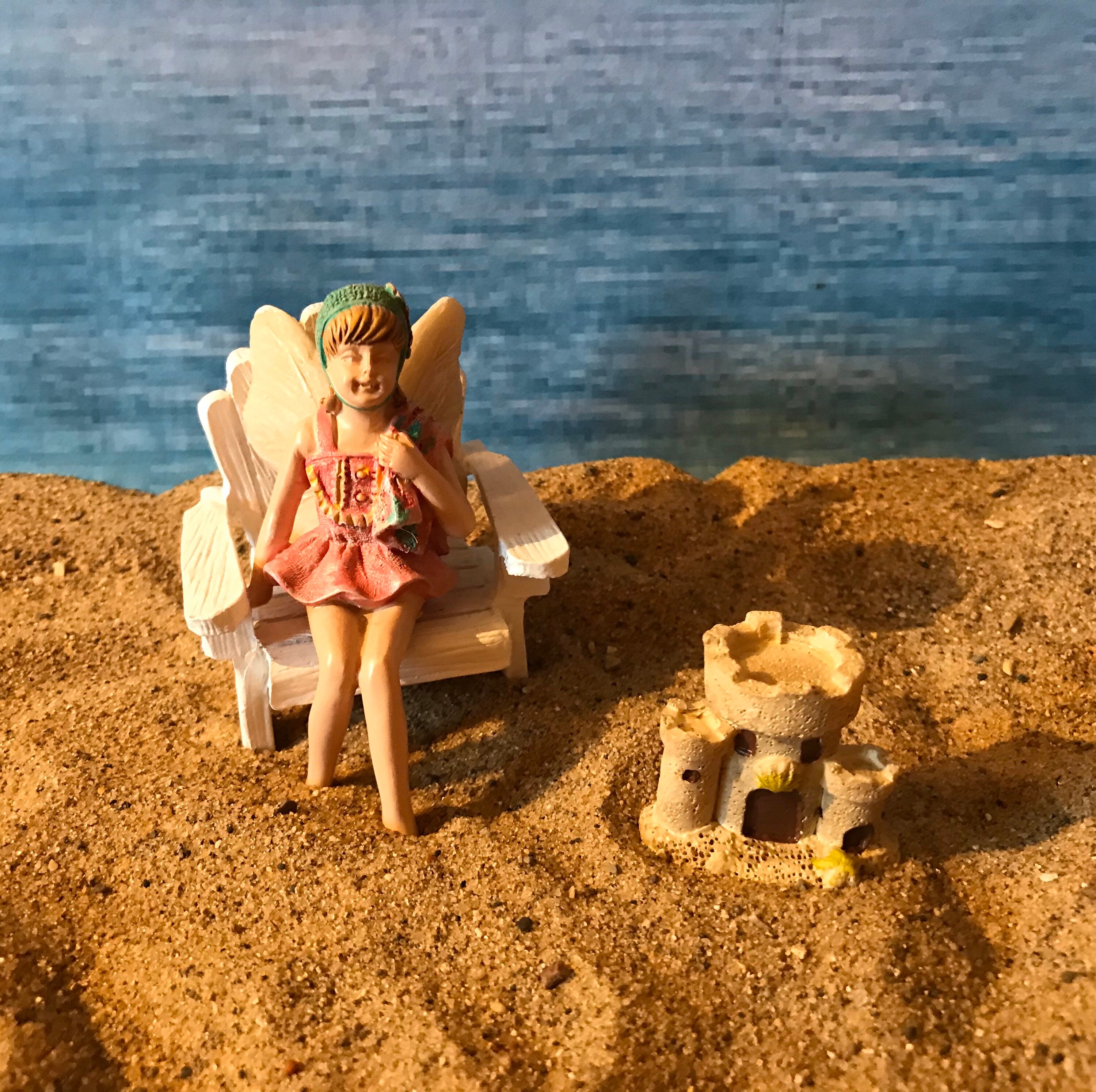 Minifrtu 6pcs/set Portable Castle Sand Clay Novelty Beach Toys