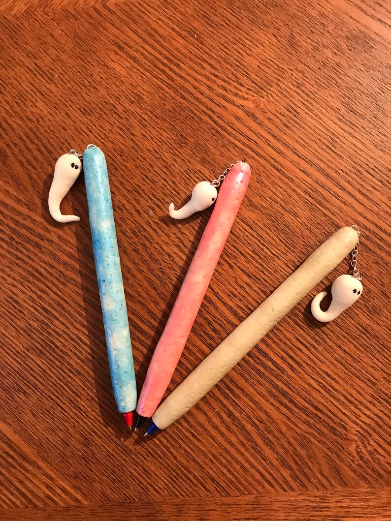 Glowinthedark refillable pens Halloween pens Childs  Etsy