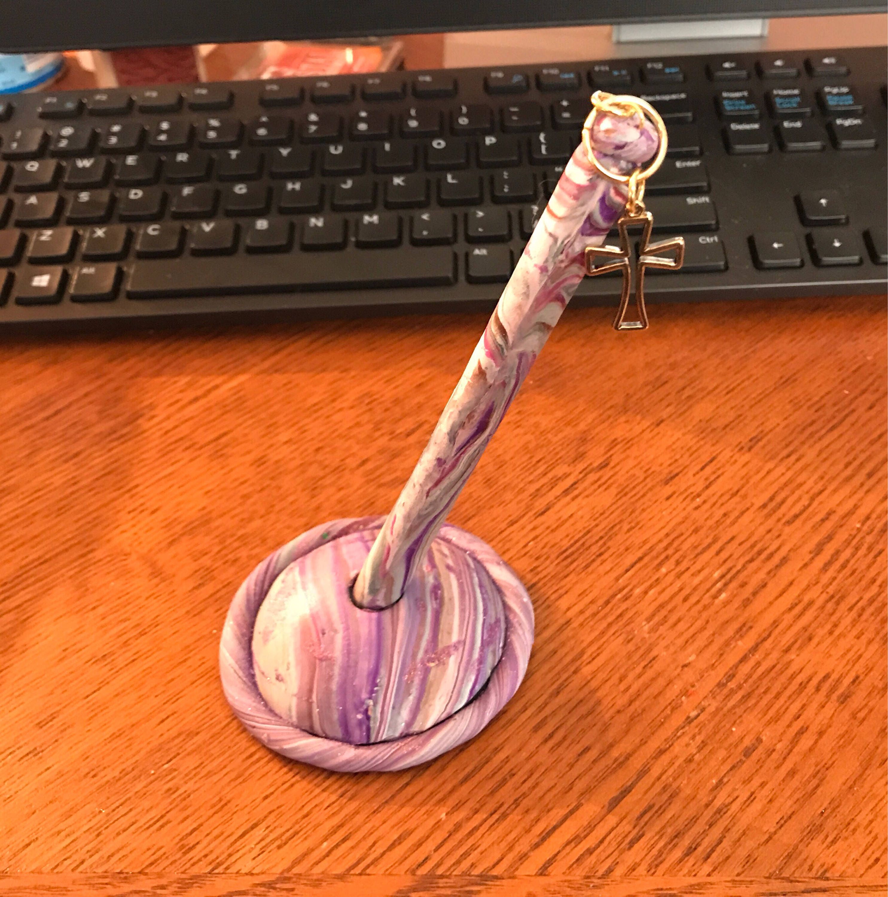 Refillable Polymer Clay Pen Set Hand Sculpted of Polymer Clay Etsy