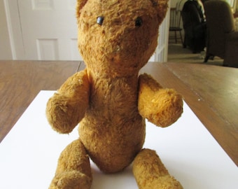 old brown teddy bear