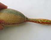 Antique Darner Wood Darning Egg Vintage Painted Shabby