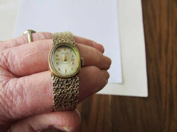 vintage gruen ladies watch