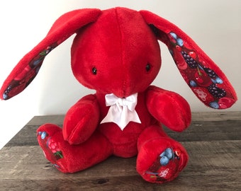 MINI Red Rabbit soft toy