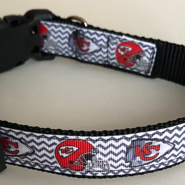 Kansas City Chiefs Dog Collar