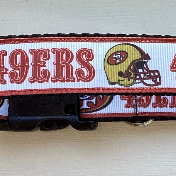 San Francisco 49ers Dog Collar