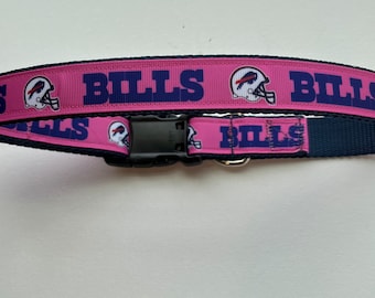 Buffalo Bills Themed Cat or Kitten Collar Bills Breakaway Collar Girl Cat Boy Cat Tiny Dog Etsy