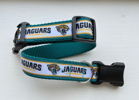 Jaguars Dog Collar Etsy