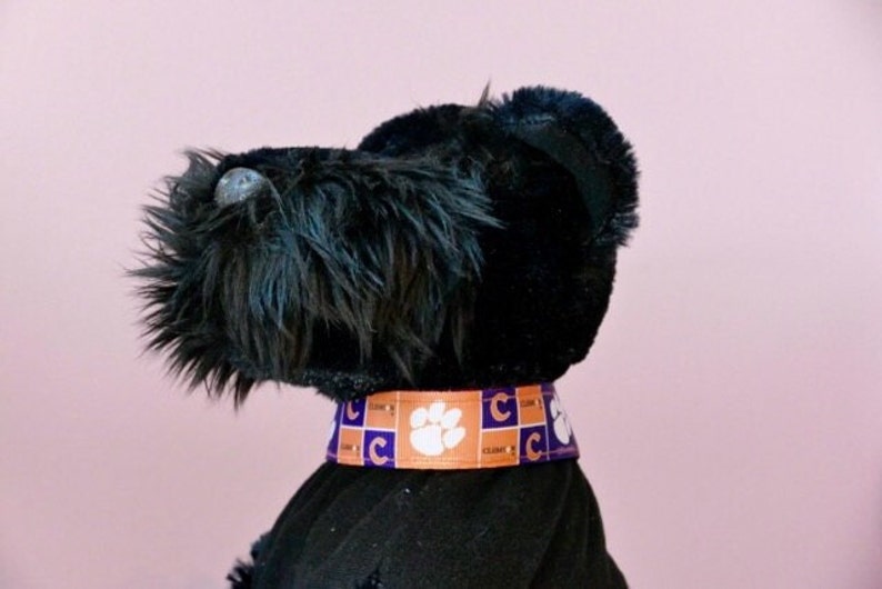 Clemson Dog Collar & Leash set image 2