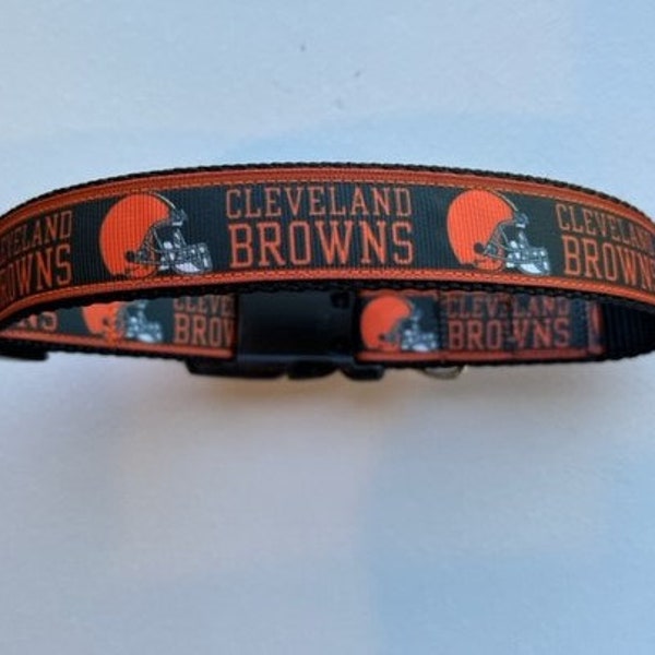 Cleveland Browns Dog Collar