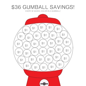 Kids Saving goal tracker Printable Journal Planner Kids saving coloring page Financial planner Kids saving Money saver motivator