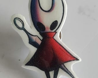 Hornet hollow knight key,pin,phone charm, necklace, bracelet.