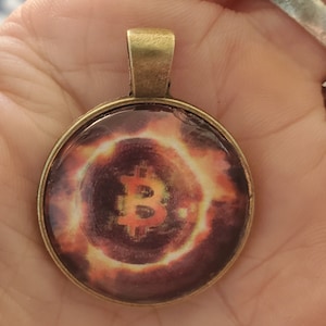 Bitcoin pendant /keyring
