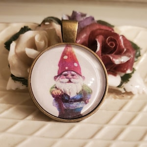 Gnome pendant/keychain