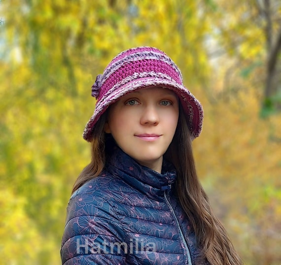 Bucket hat cheap round face