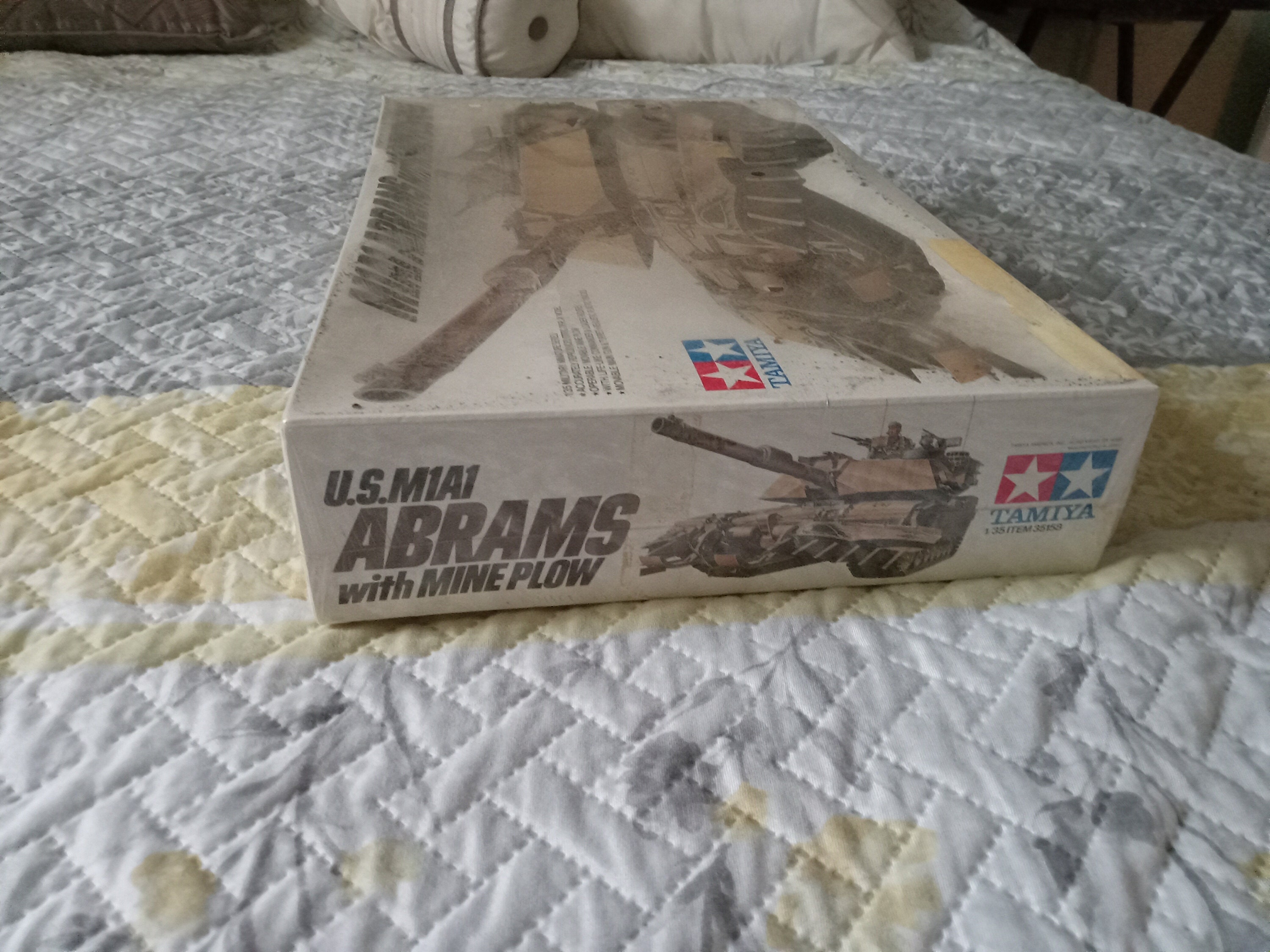 Tamiya 35158 – M1A1 Abrams démineur en 1/35 Tamiya 35158 – M1A1 Abrams démineur en 1/35