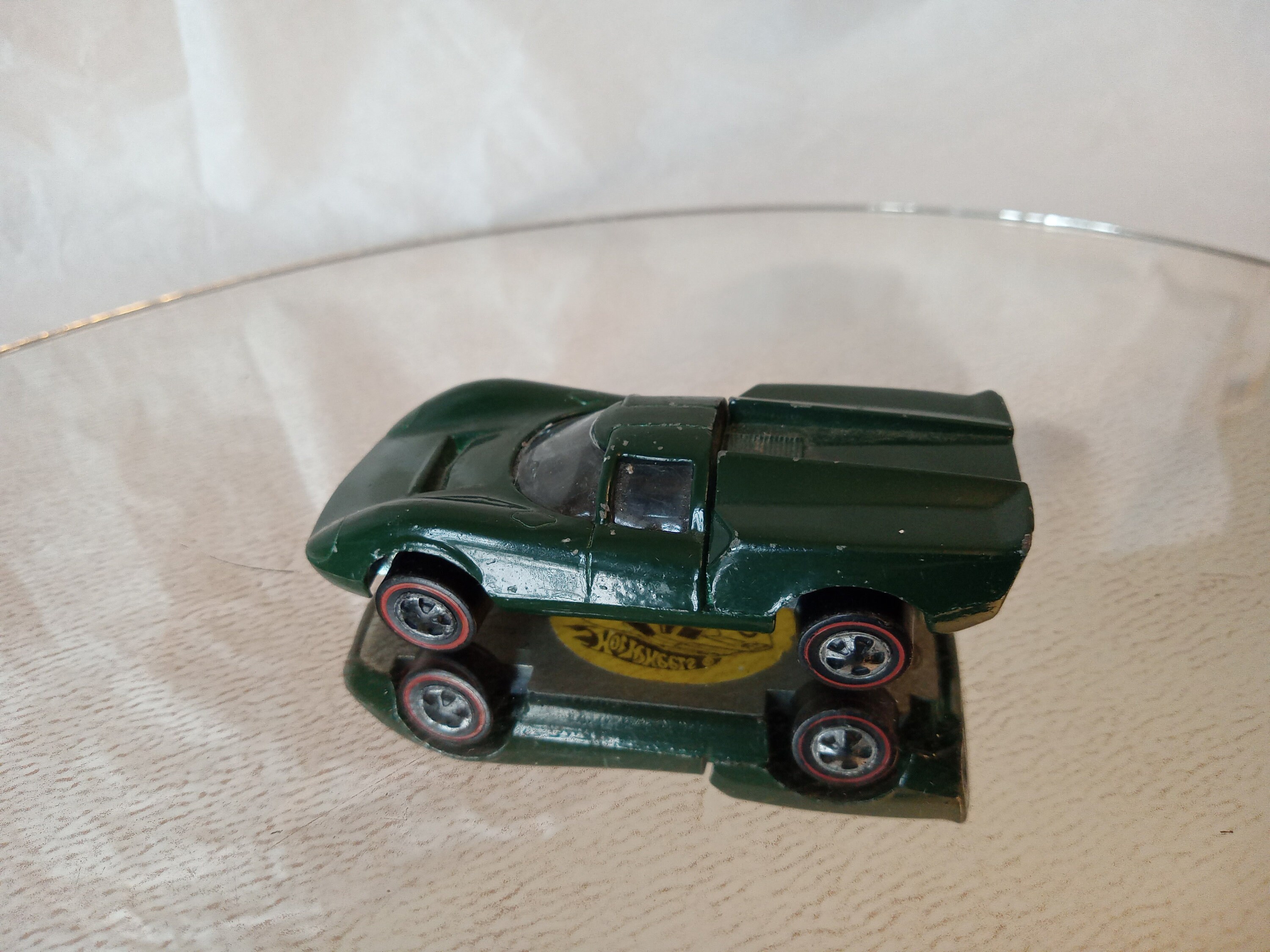 ホットウィール レッドライン ローラ GT 70 ダークグリーン US (1969 