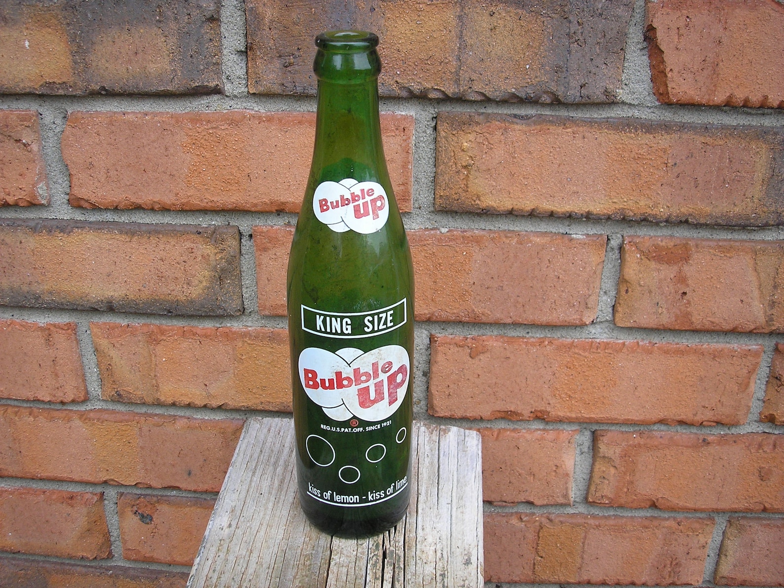Vintage Bubble up 10 Ounce Bottle 1960 Etsy