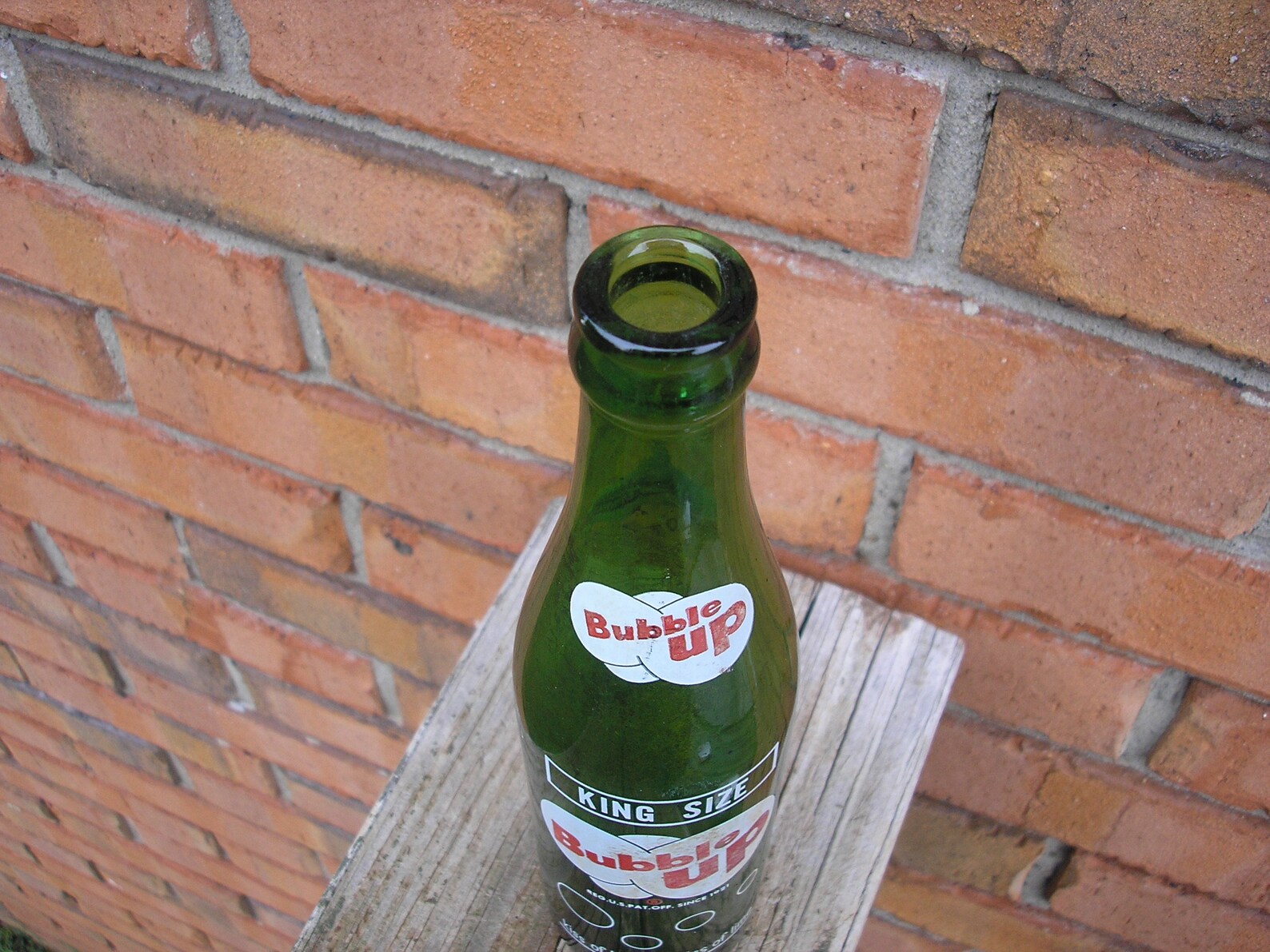 Vintage Bubble up 10 Ounce Bottle 1960 Etsy