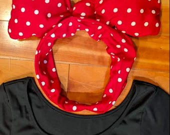 Mini Mouse Dress with Tulle Skirt