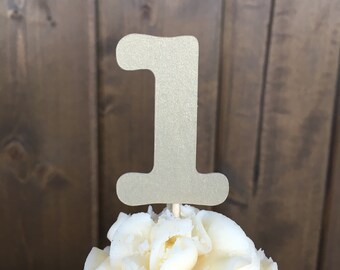 1st Birthday Cupcake Toppers