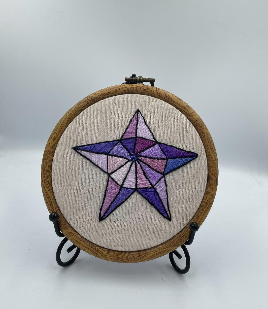 Purple Star Embroidery - Etsy