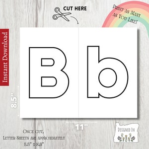 large letters to print for tracing and colorings. printable letters for classroom. printable alphabet