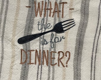 Cocina sugerente Qué es el tenedor para la cena