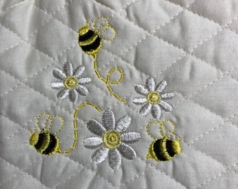 Juego de horno de abeja de miel acolchado