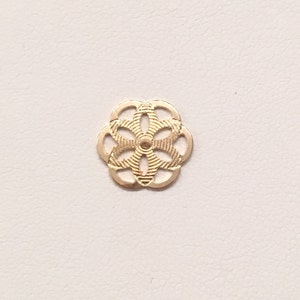 Gold filled Mandala    Small Mandala pendant