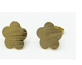 Flower earring post. 18/20 Goldfilled earring