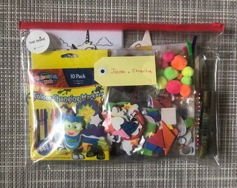 Travel Craft Pack, arts and Craft activities for kids