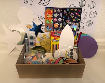 Space Arts and craft kit, mega craft box for kids
