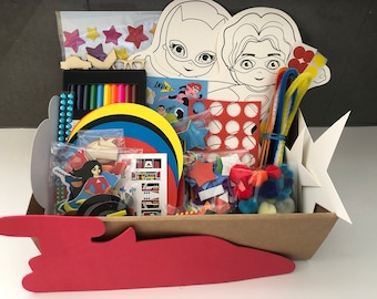 Superhero arts and Craft box